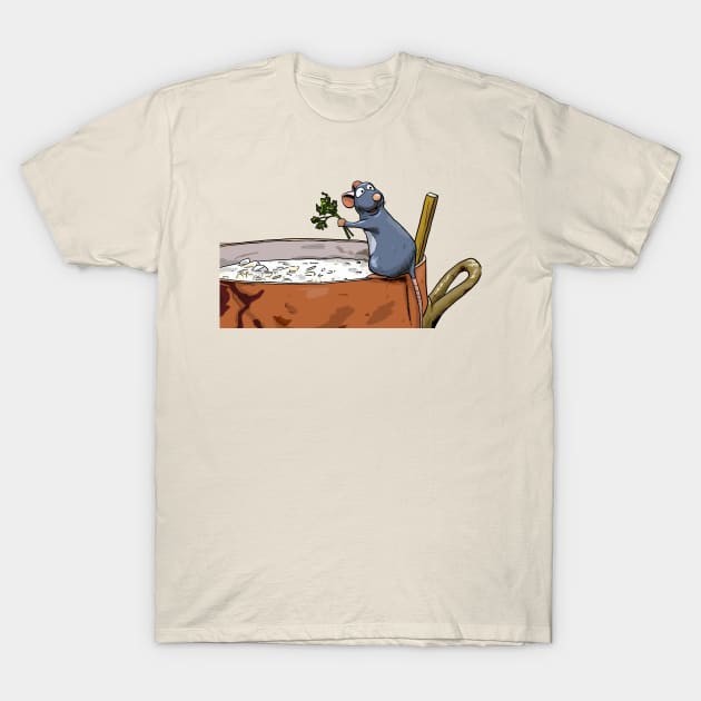 Ratatouille T-Shirt by Black Snow Comics